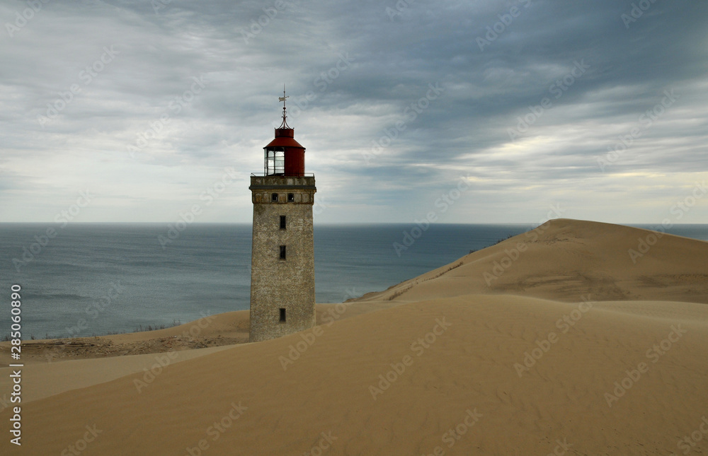 Leuchtturm Rubjerg in Dänemark Leuchtturm Rubjerg in Dänemark