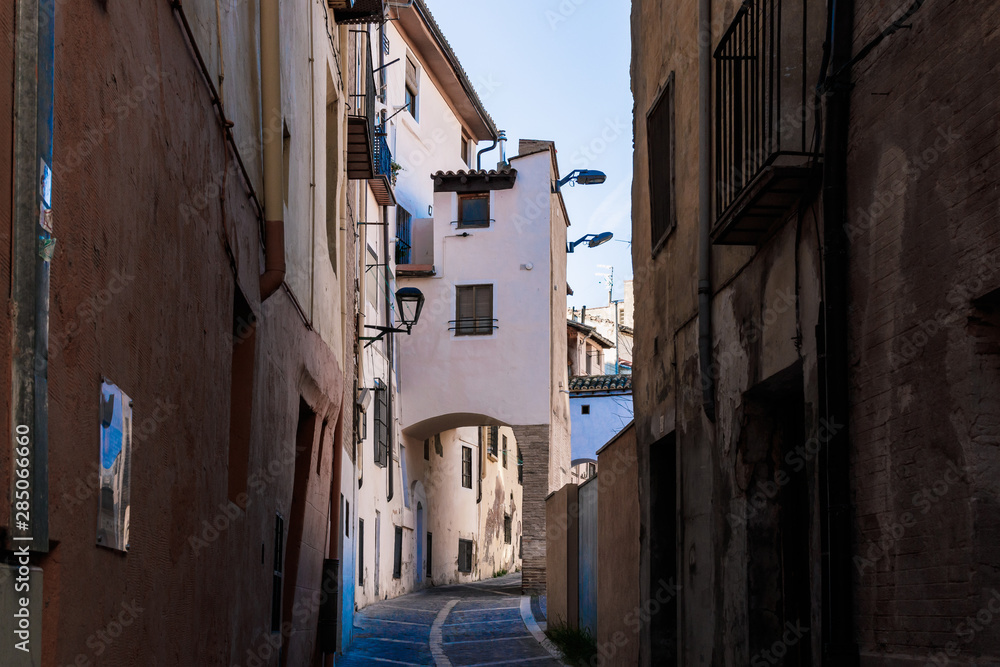 streets of the ancient town of tarazona