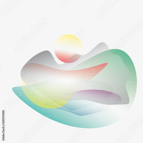 Graphikelemente Natur