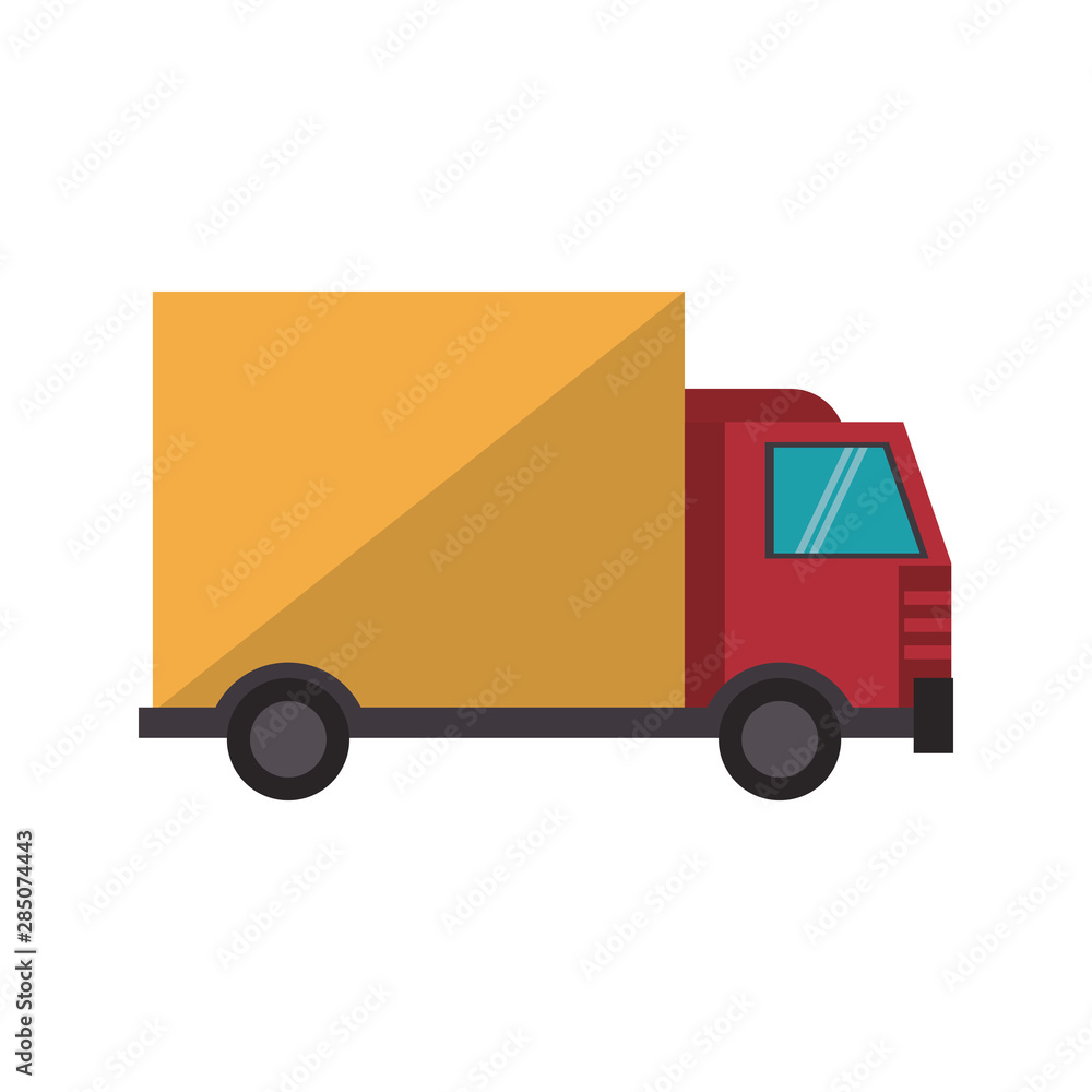 truck transport merchandise vehicle cartoon truck transport merchandise vehicle cartoon
