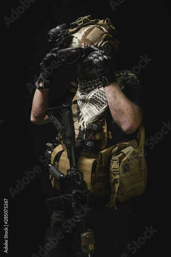 special forces soldier , military concept © santoelia