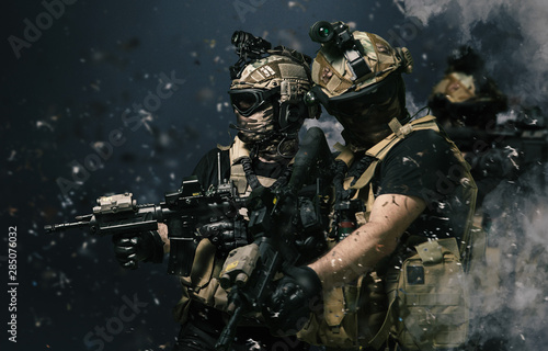 special forces soldier , military concept