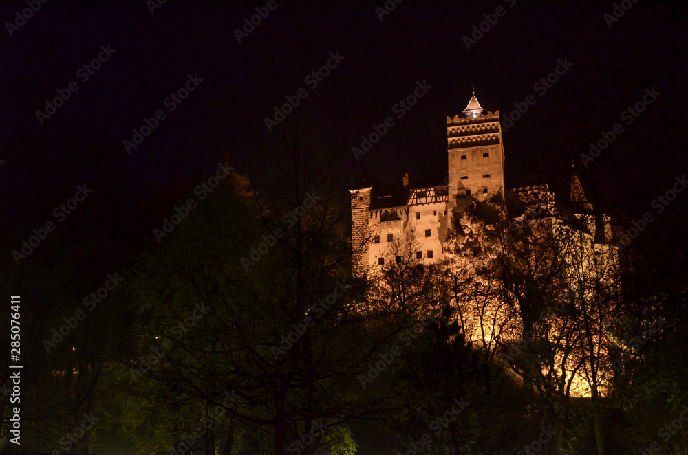 Legendary Bran Castle, Dracula Residence in Transylvania, Romania.