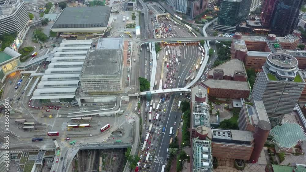 Rush hour at Kowloon of Hong Kong Rush hour at Kowloon of Hong Kong
