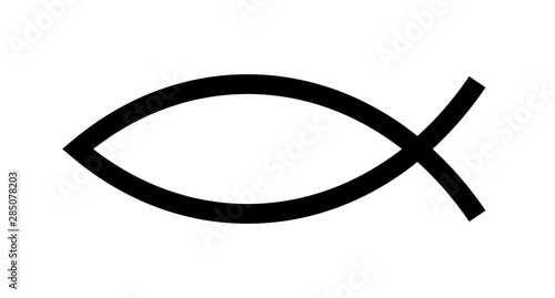 Photo Christian fish symbol