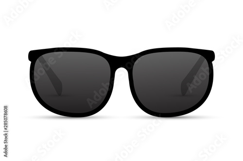 Sun glasses isolated summer illustration. Sunglasses beach cool fashion eyewear