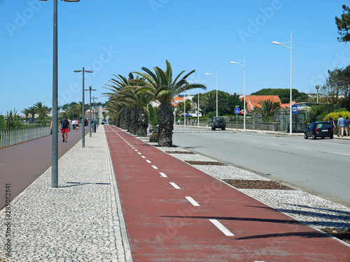 Obraz na płótnie street in city of barcelona spain w salonie