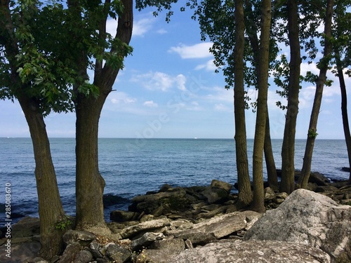Columbus Limestone along Lake Erie
