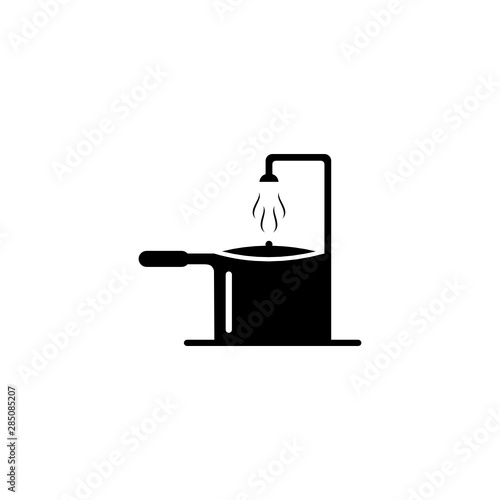 vector of a water heater
