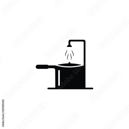 vector of a water heater