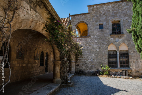 Fototapeta Naklejka Na Ścianę i Meble -  Monastery of Filerimos, Rhodes Island, Greece. Europe.