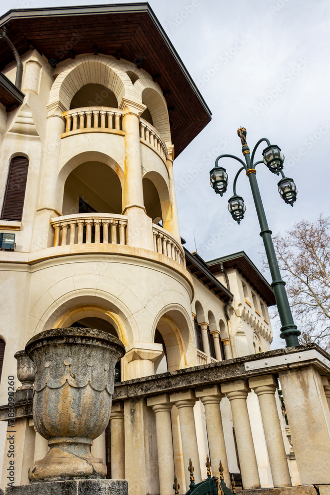 Φωτογραφία Architectural detail of Vrana Palace in Sofia, Bulgaria, a former royal palace,