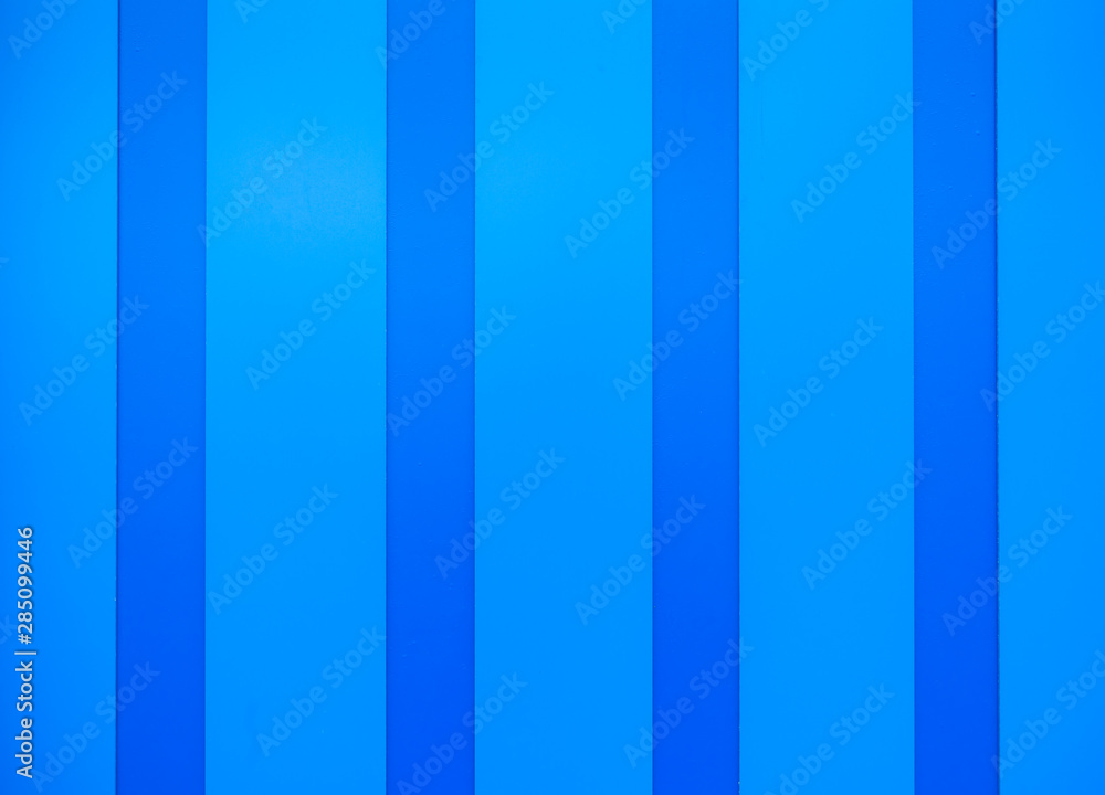The blue vertical plastic texture The blue vertical plastic texture