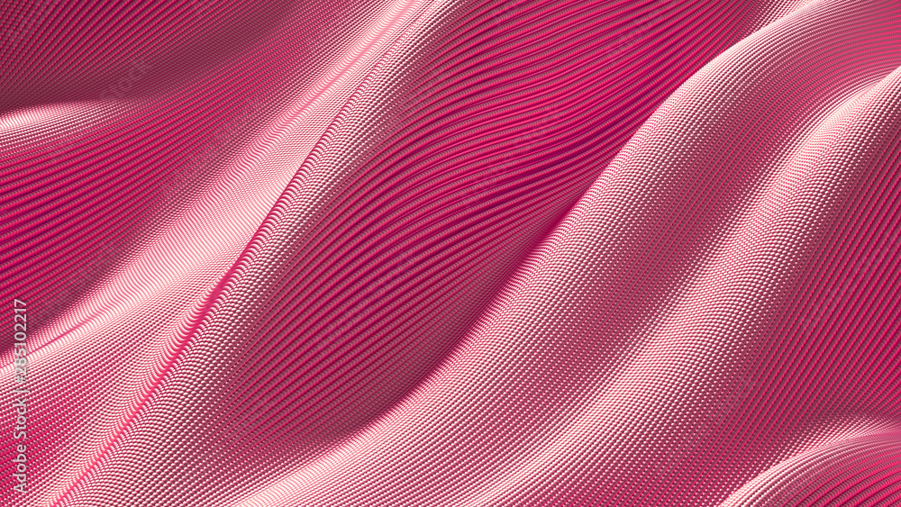 Luxury drapery particle wave background. 3d illustration, 3d rendering. Luxury drapery particle wave background. 3d illustration, 3d rendering.