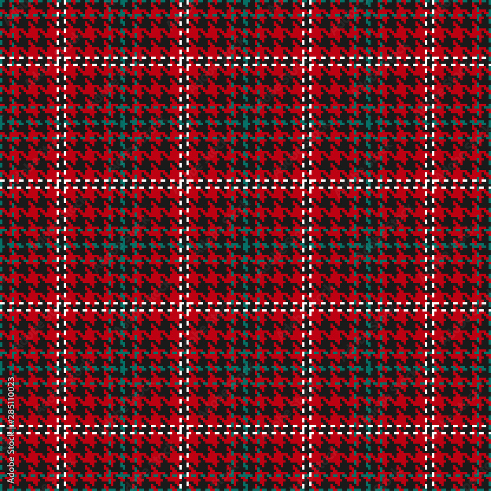 Christmas glen check seamless pattern Christmas glen check seamless pattern