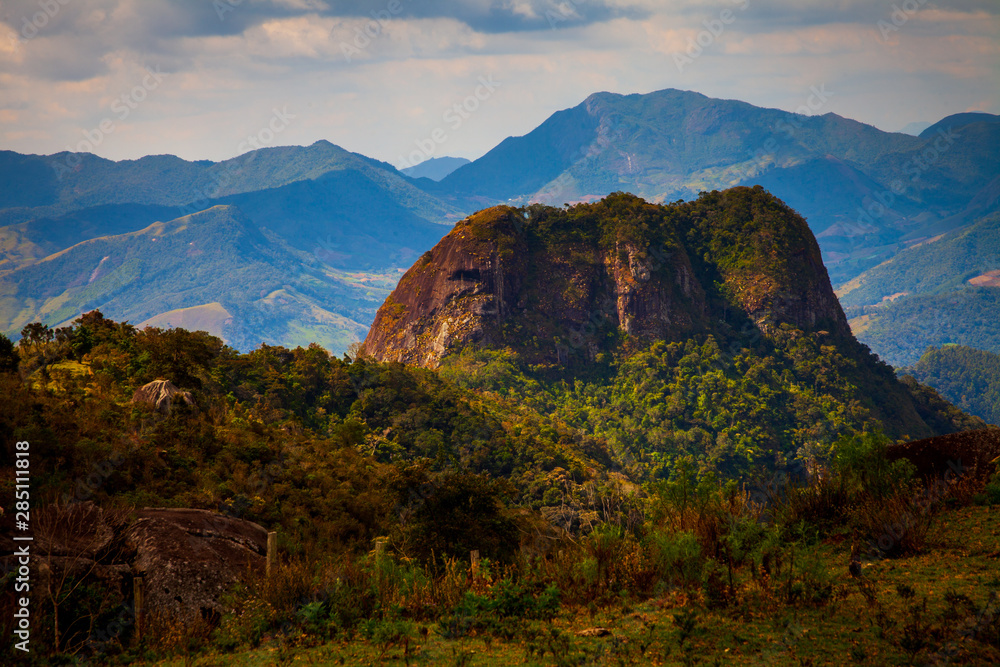 A mountain in the Brazilian Atlantic Forest A mountain in the Brazilian Atlantic Forest