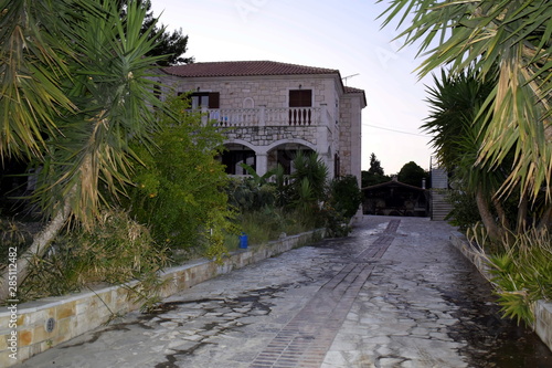 house in a Greek island