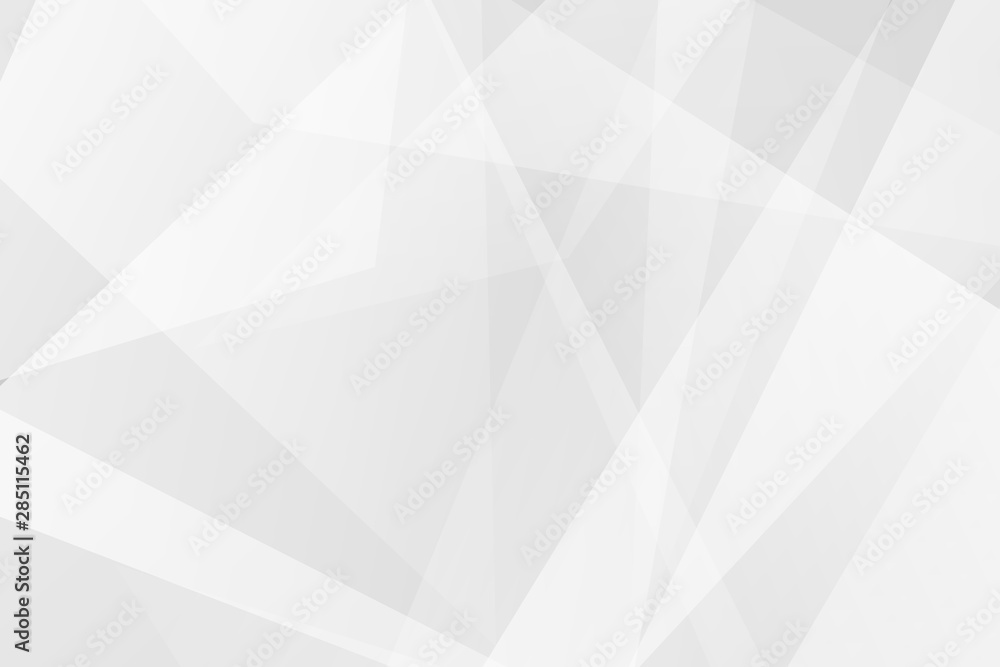 Fototapeta premium Abstract white and grey on light silver background modern design. Vector illustration EPS 10.