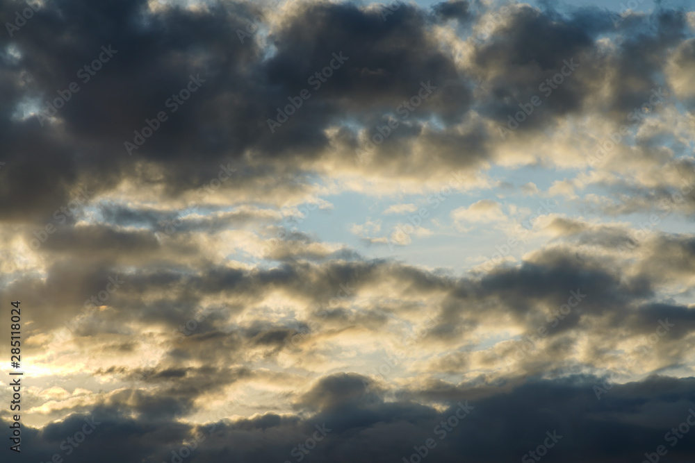 Naklejka premium Beautiful pure sky