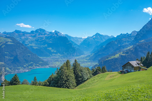 view from weid seelisberg to uri