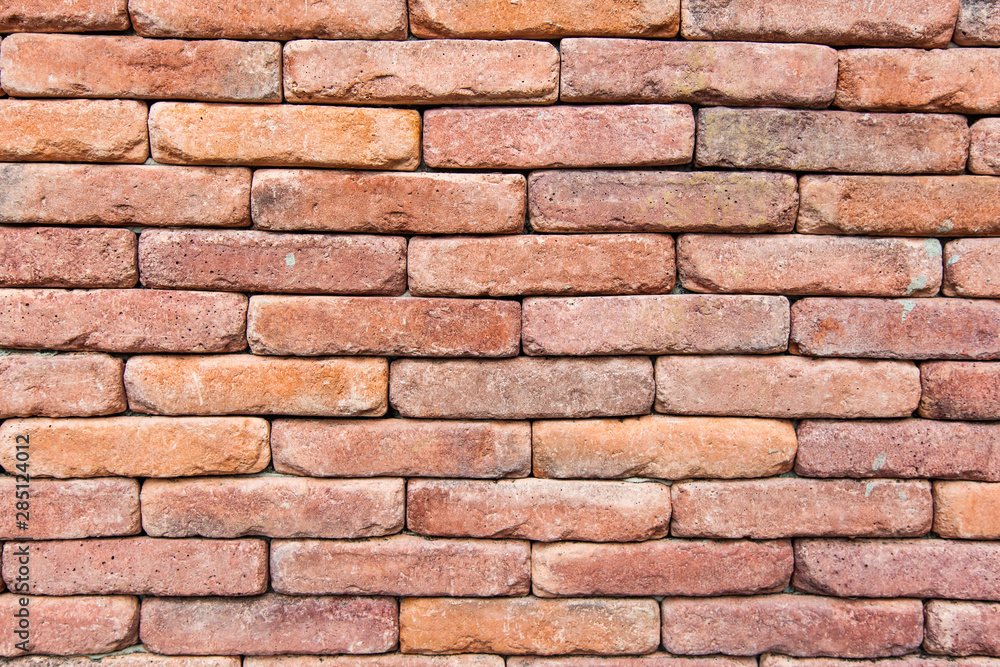 Red old brick wall. Background, texture. Red old brick wall. Background, texture.
