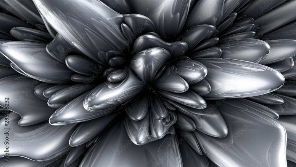Obraz premium Abstract relief background. 3d illustration, 3d rendering.