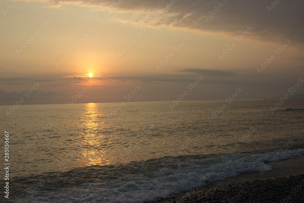 Sunset on the Black sea 2