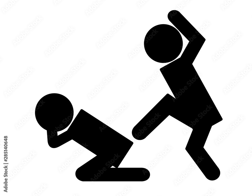 虐待 黒 Stock イラスト Adobe Stock