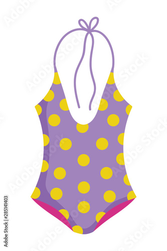 Summer and vacation swimsuit design