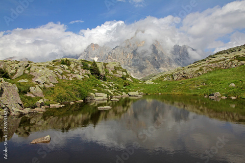 il Cimon de la Pala dai laghetti della Cavallazza