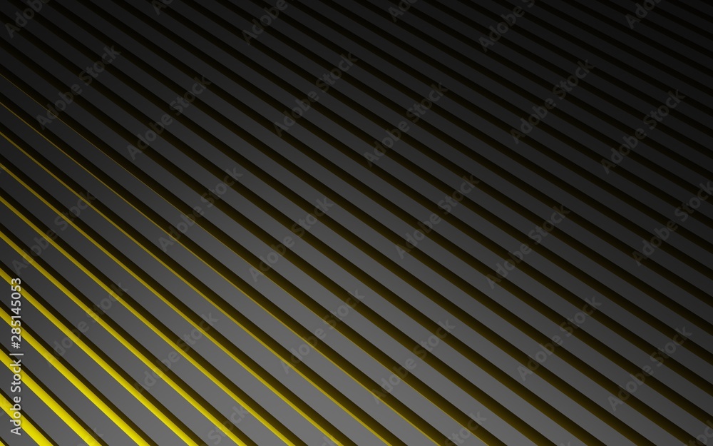 Obraz premium Metal background with lines,3d rendering