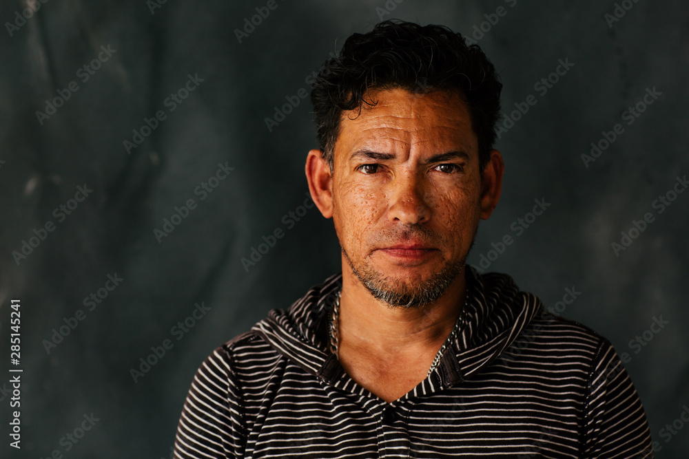 Portrait of man looking Portrait of man looking