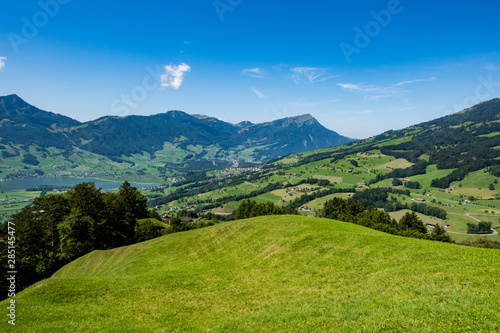 Fototapeta Naklejka Na Ścianę i Meble -  Landscape, Sattel, Switzerland