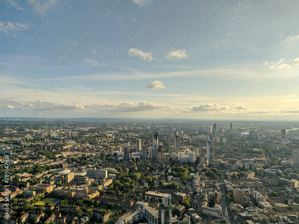 View of London from the Shard