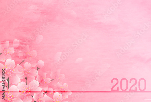 子　年賀状　和紙　背景 