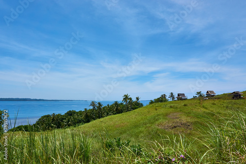 View over Tropical Island, Siargao Island Landscape