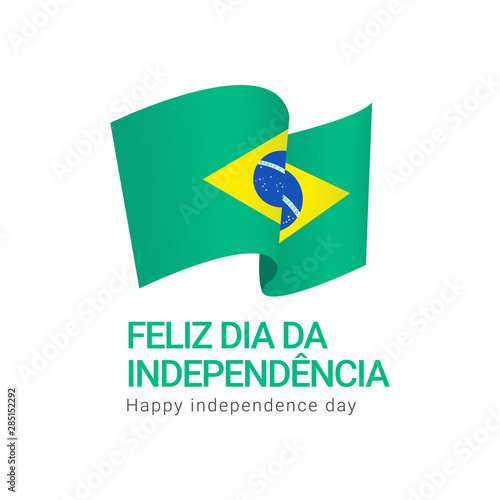 Happy Brazil Independence Day Vector Template Design Illustration