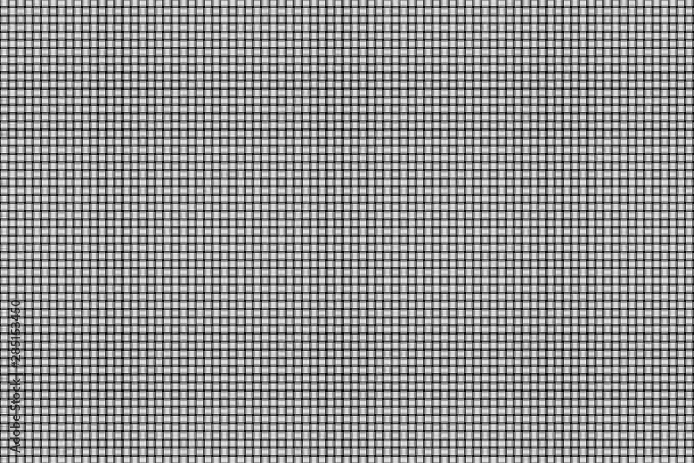 Geometric illustration entwined or woven in gray Geometric illustration entwined or woven in gray