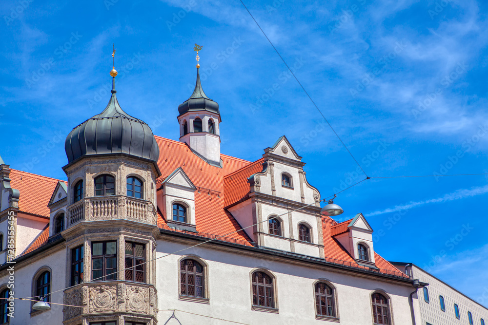 Obraz premium typical Munich downtown architecture , Germany 