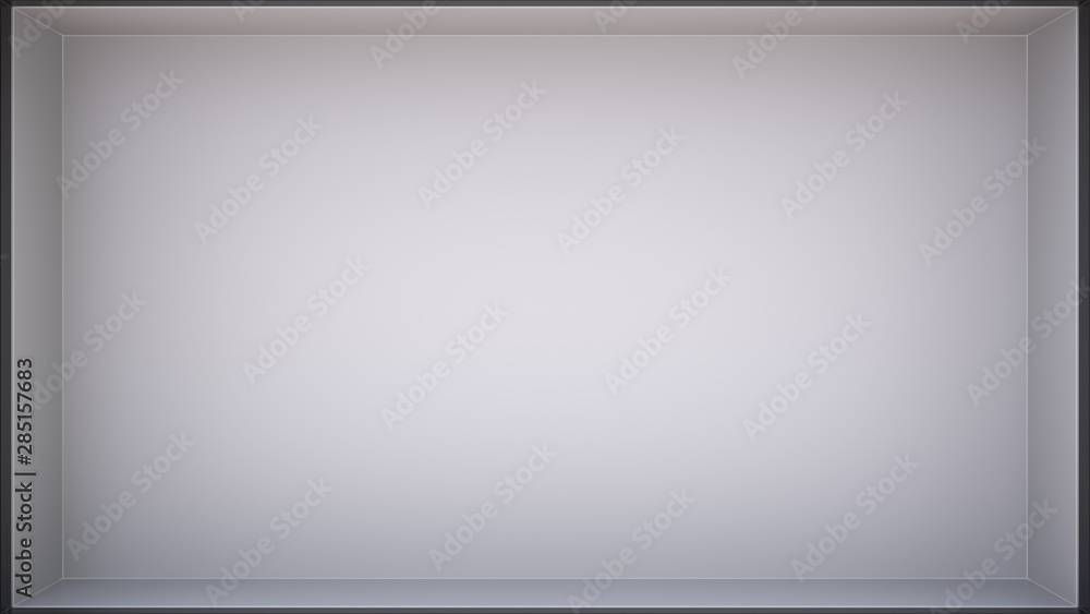 abstract clean white background with copy space for text, box interior backdrop texture, 3d illustration render abstract clean white background with copy space for text, box interior backdrop texture, 3d illustration render