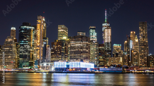 Lower Manhattan New York Night Shot © Marco