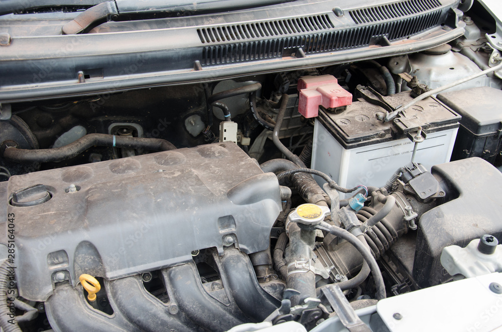 car engine dirty car engine dirty