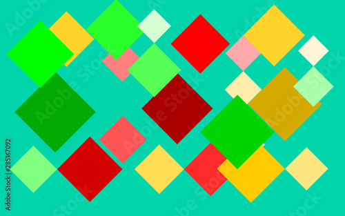 abstract geometric background with squares