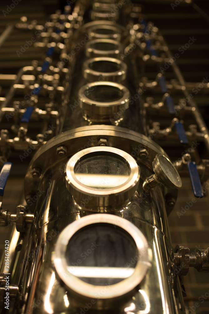 Naklejka premium distillery equipment