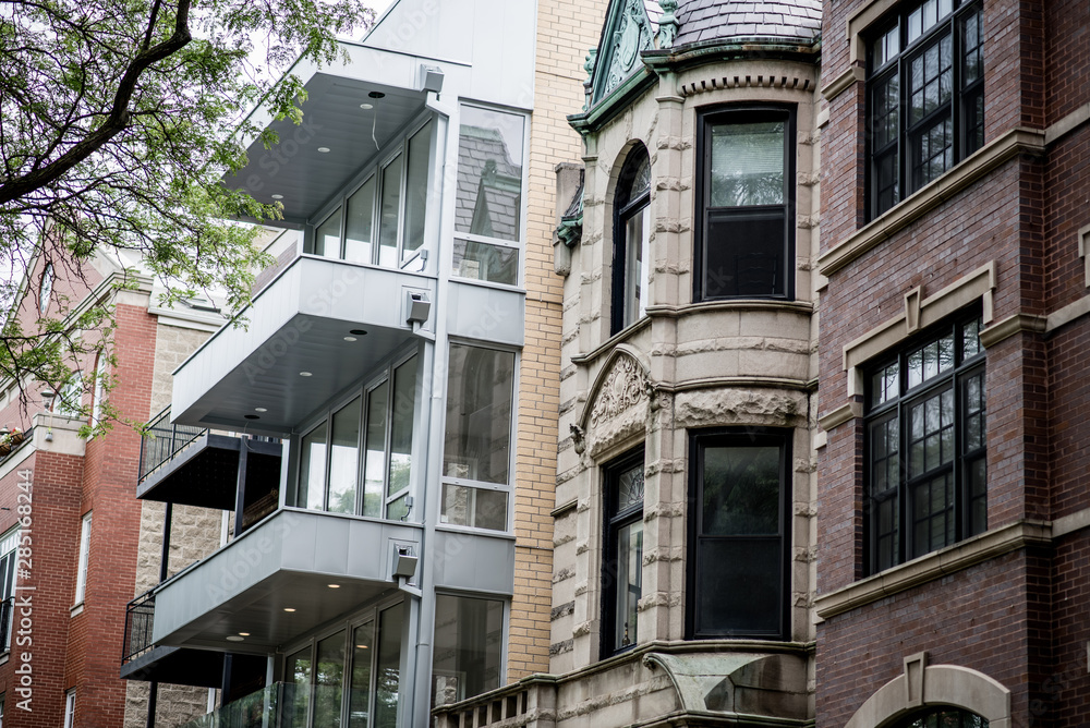 different buildig styles