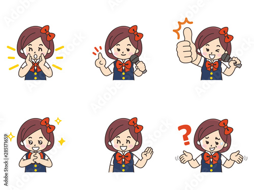 アイドル・芸能人の女性セット