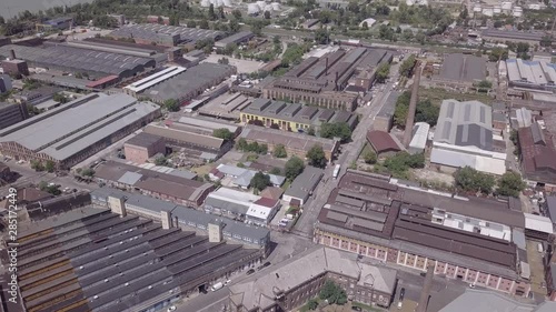 Csepel factory, Hungary near to Budapest, capital of Hungary photo