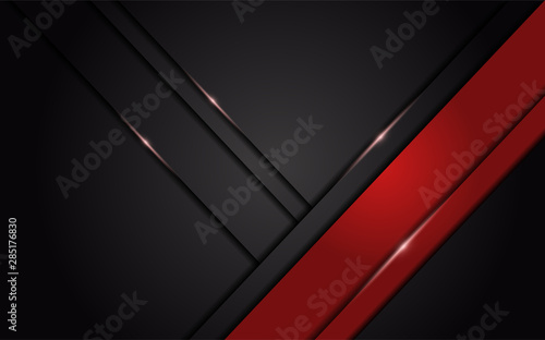 Abstract grey background combination with red line. Modern abstract background.