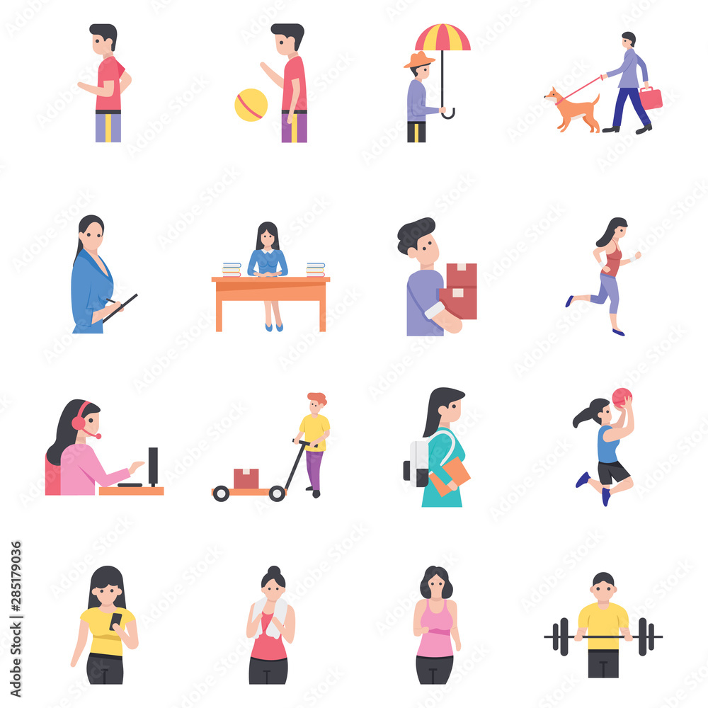 Human Avatars Icons Pack Human Avatars Icons Pack