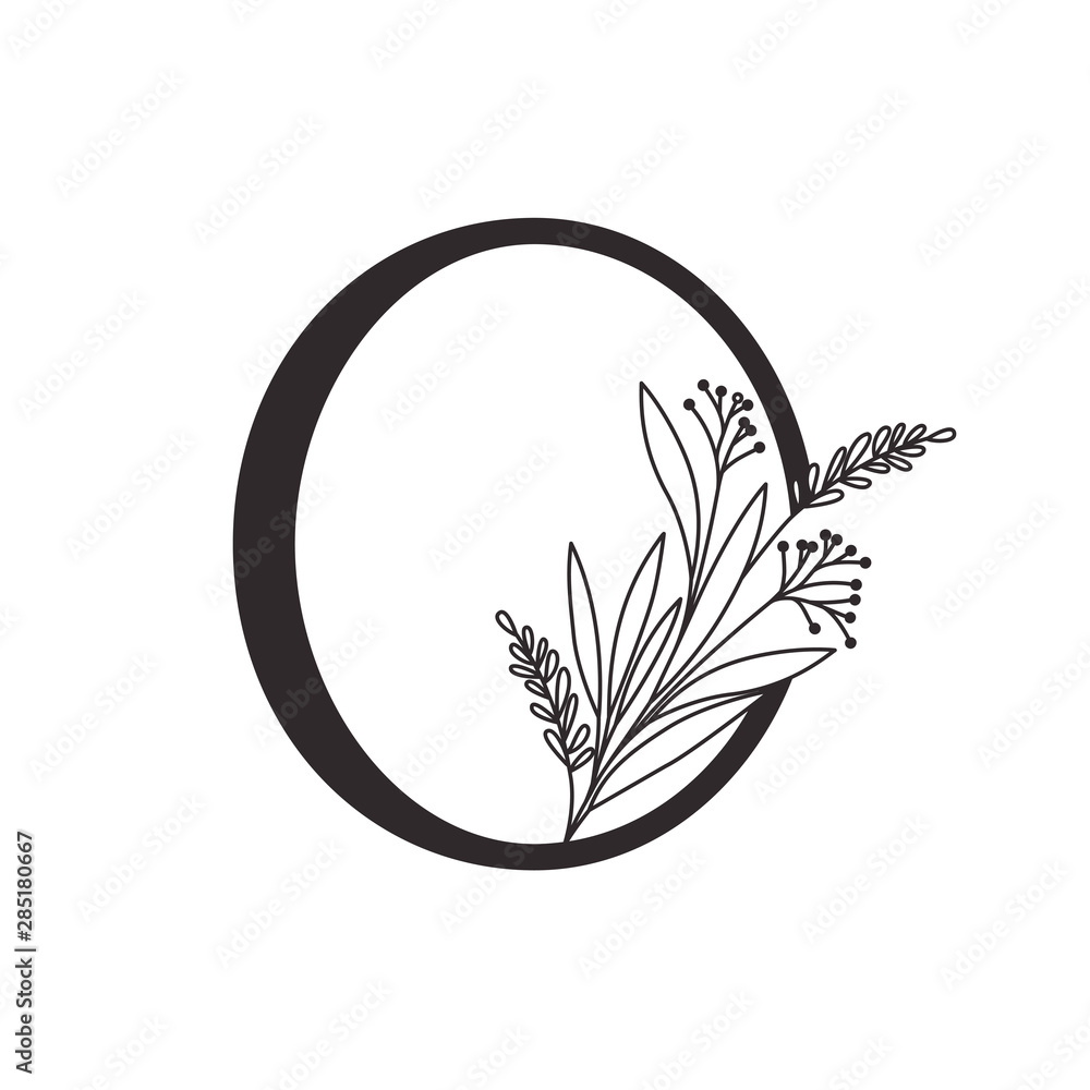 letter of the alphabet with leaves letter of the alphabet with leaves